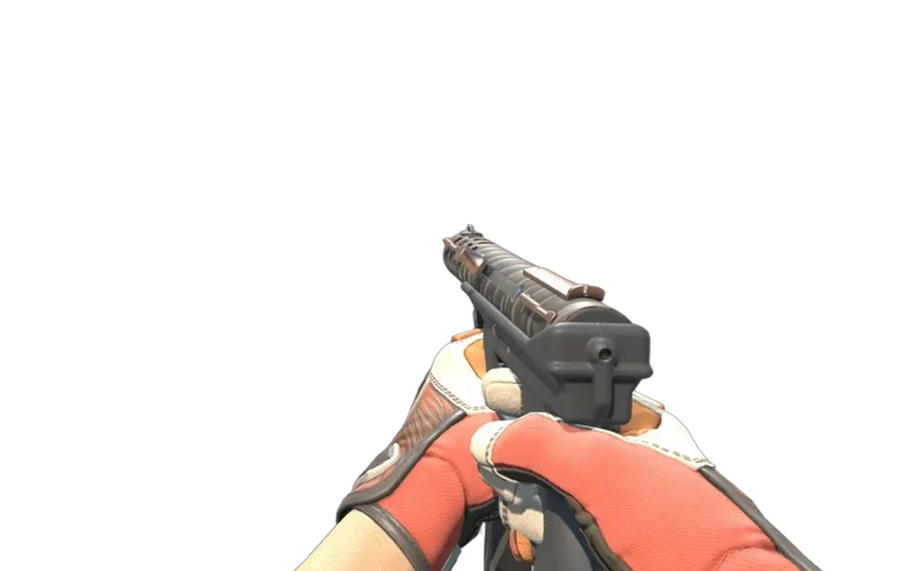 Tec-9 Tiger Stencil with Tiger Strike Specialist Gloves CS2 skin combo