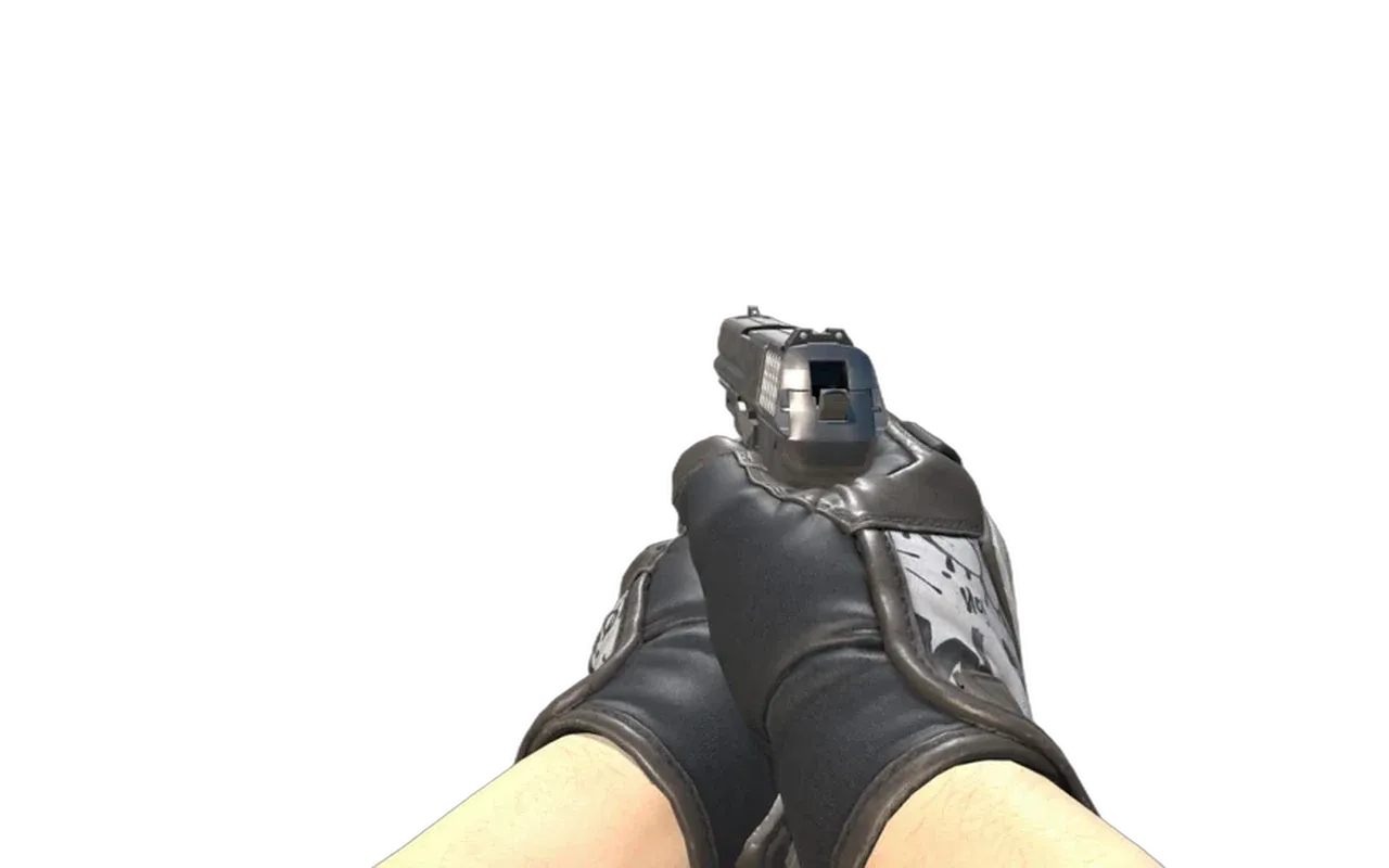 P2000 Panther Camo with Blackbook Specialist Gloves CS2 skin combo