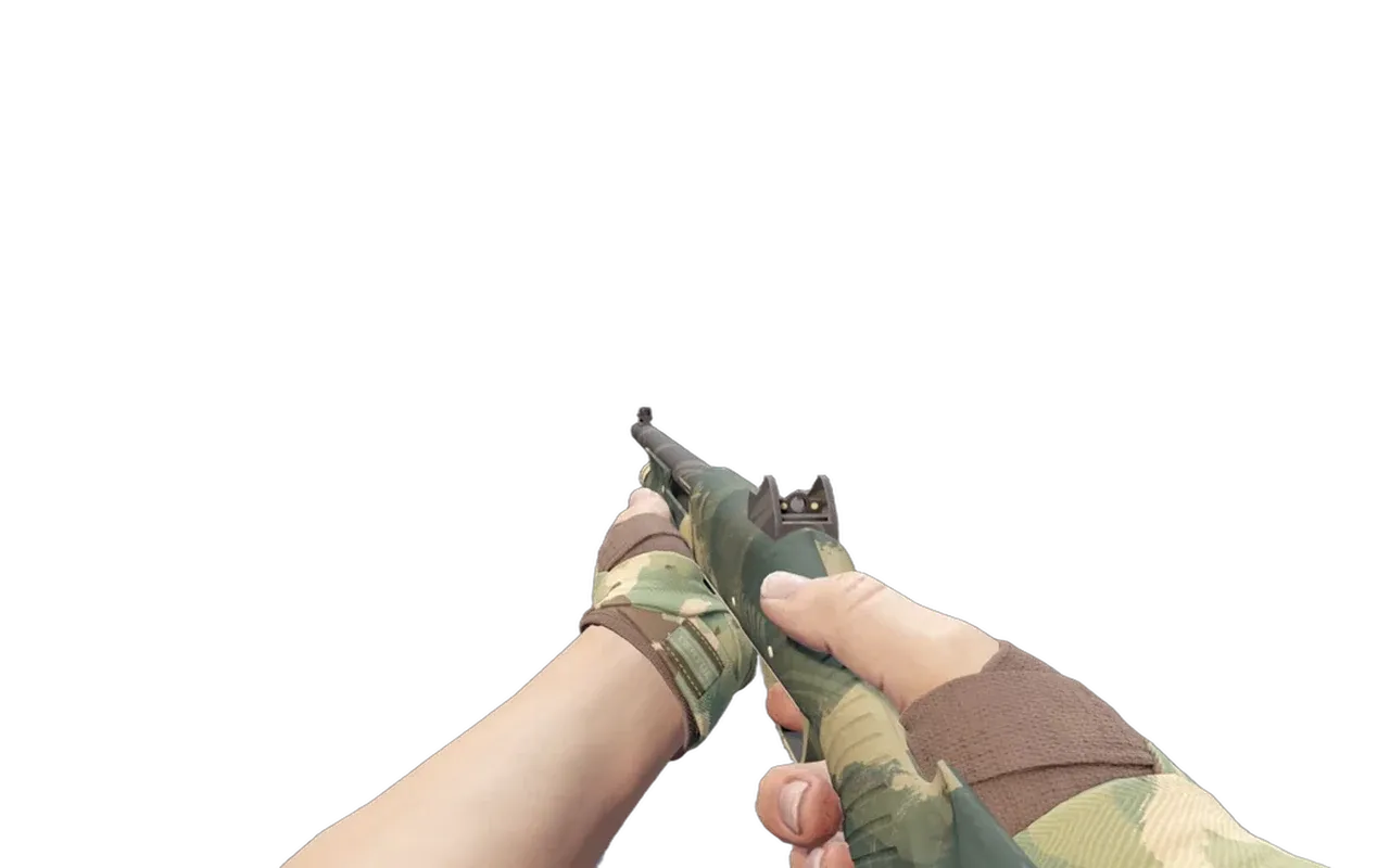 Nova Ranger with Arboreal Hand Wraps CS2 skin combo