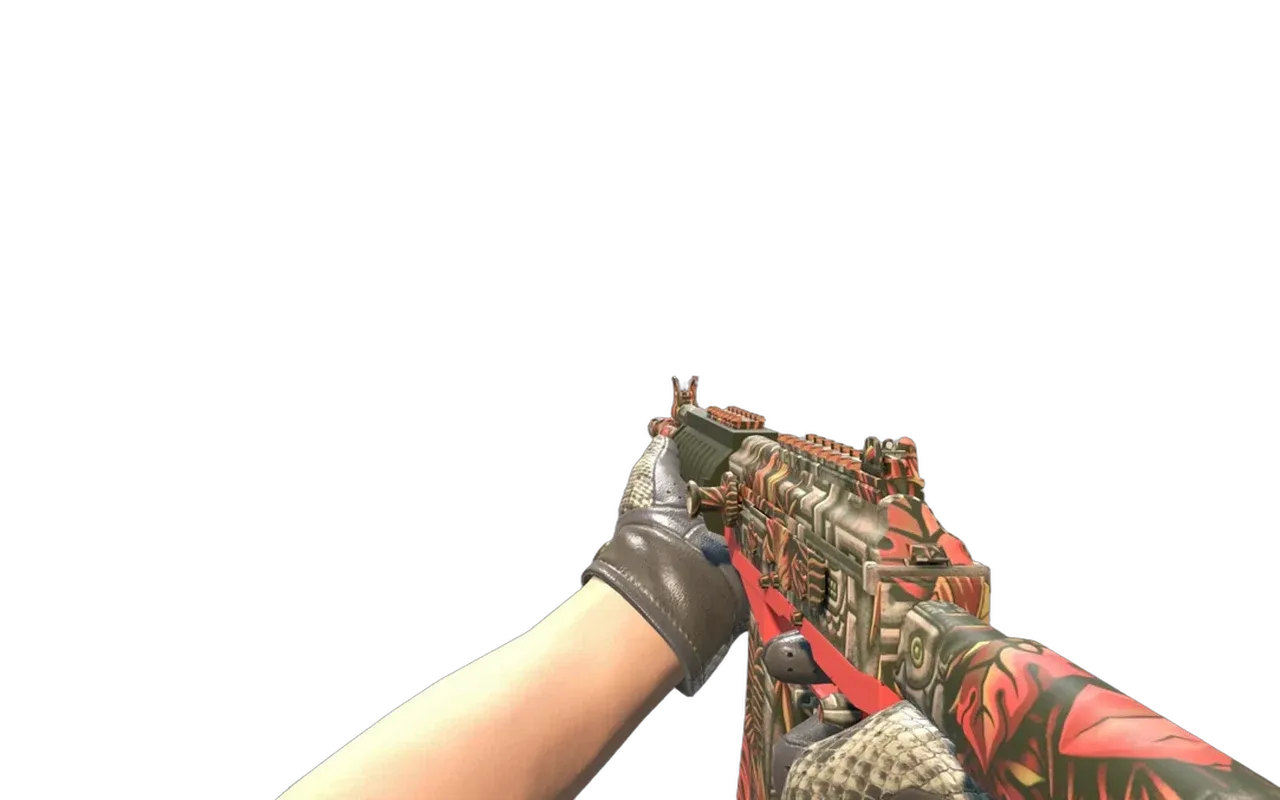 Galil AR Dusk Ruins with Diamondback Driver Gloves CS2 skin combo