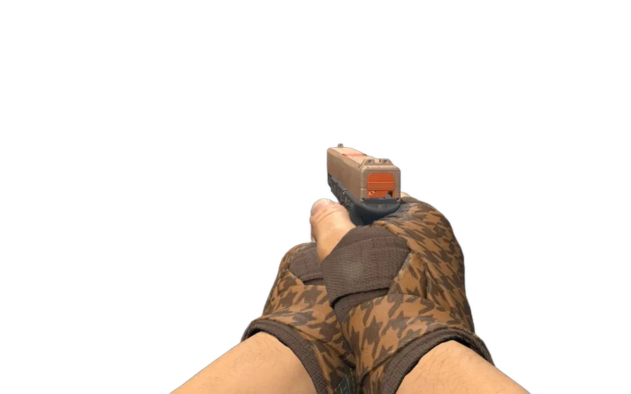 Glock-18 Ifrit Lattice with Desert Shamagh Hand Wraps CS2 skin combo
