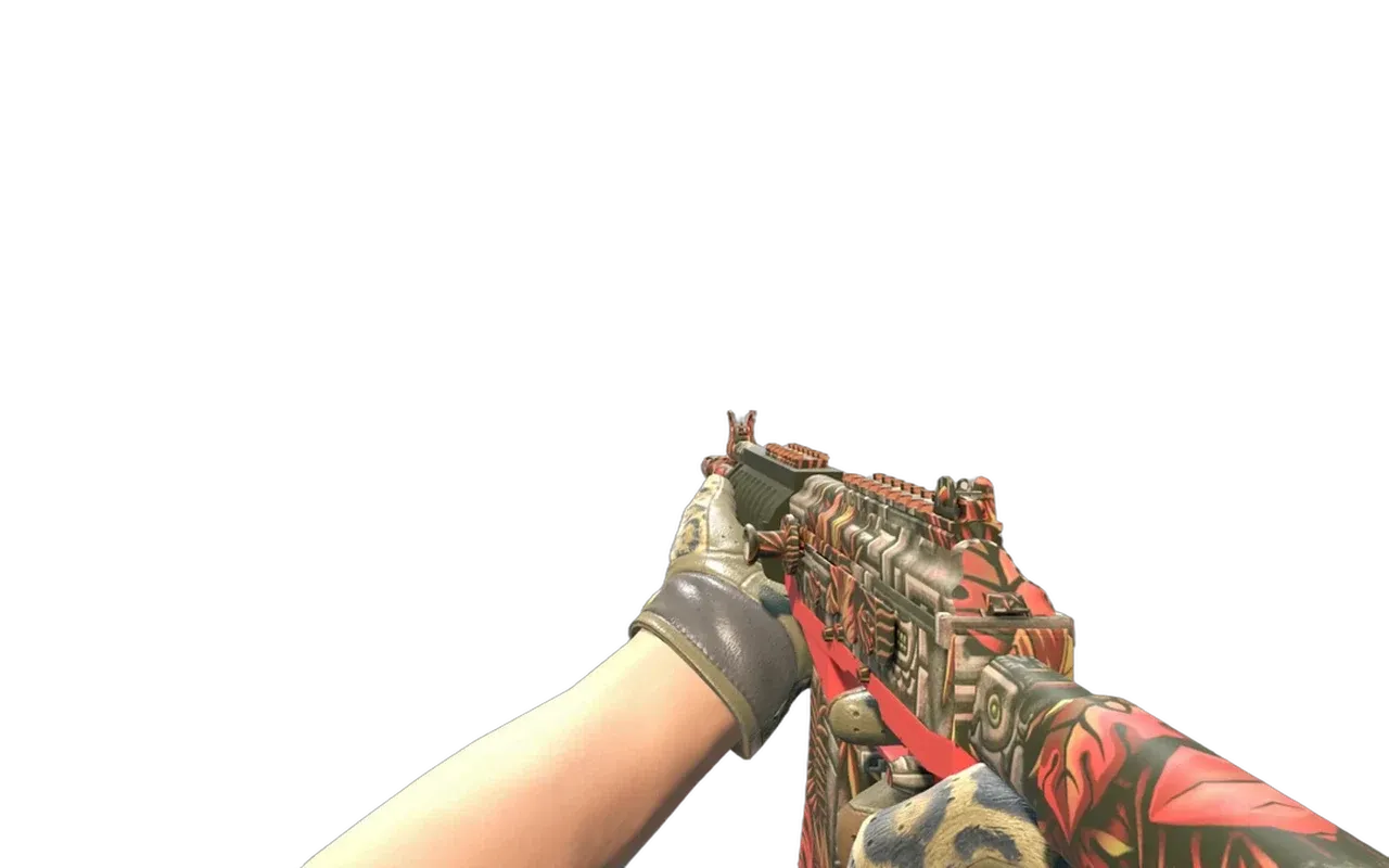 Galil AR Dusk Ruins with Queen Jaguar Driver Gloves CS2 skin combo