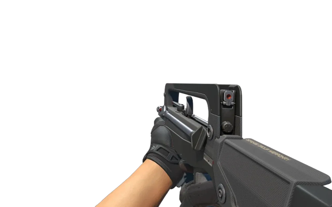 FAMAS Corp Defense with Nocts Sport Gloves CS2 skin combo