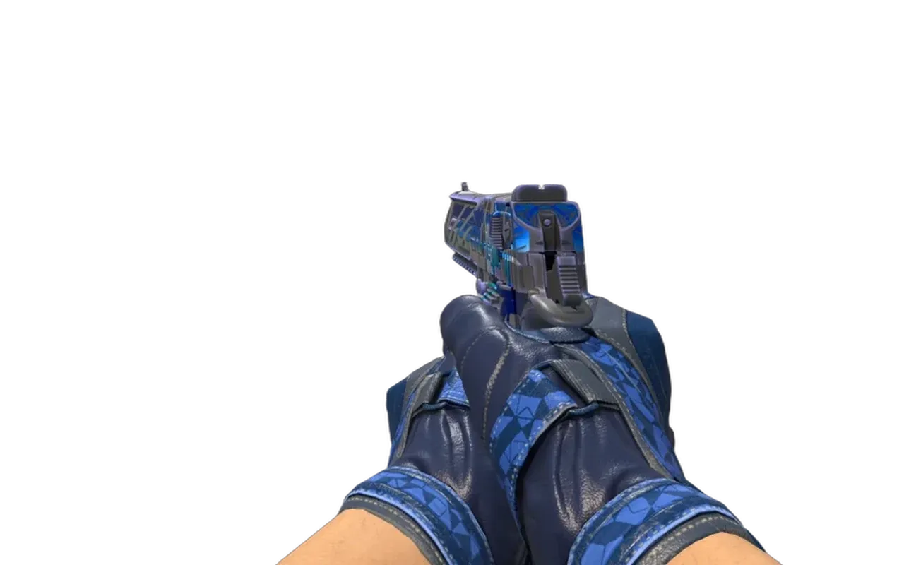 Desert Eagle Eastern Enigma with Polygon Moto Gloves CS2 skin combo