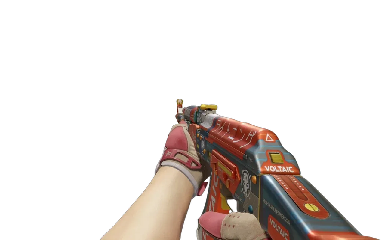 AK-47 Bloodsport with Slingshot Sport Gloves CS2 skin combo