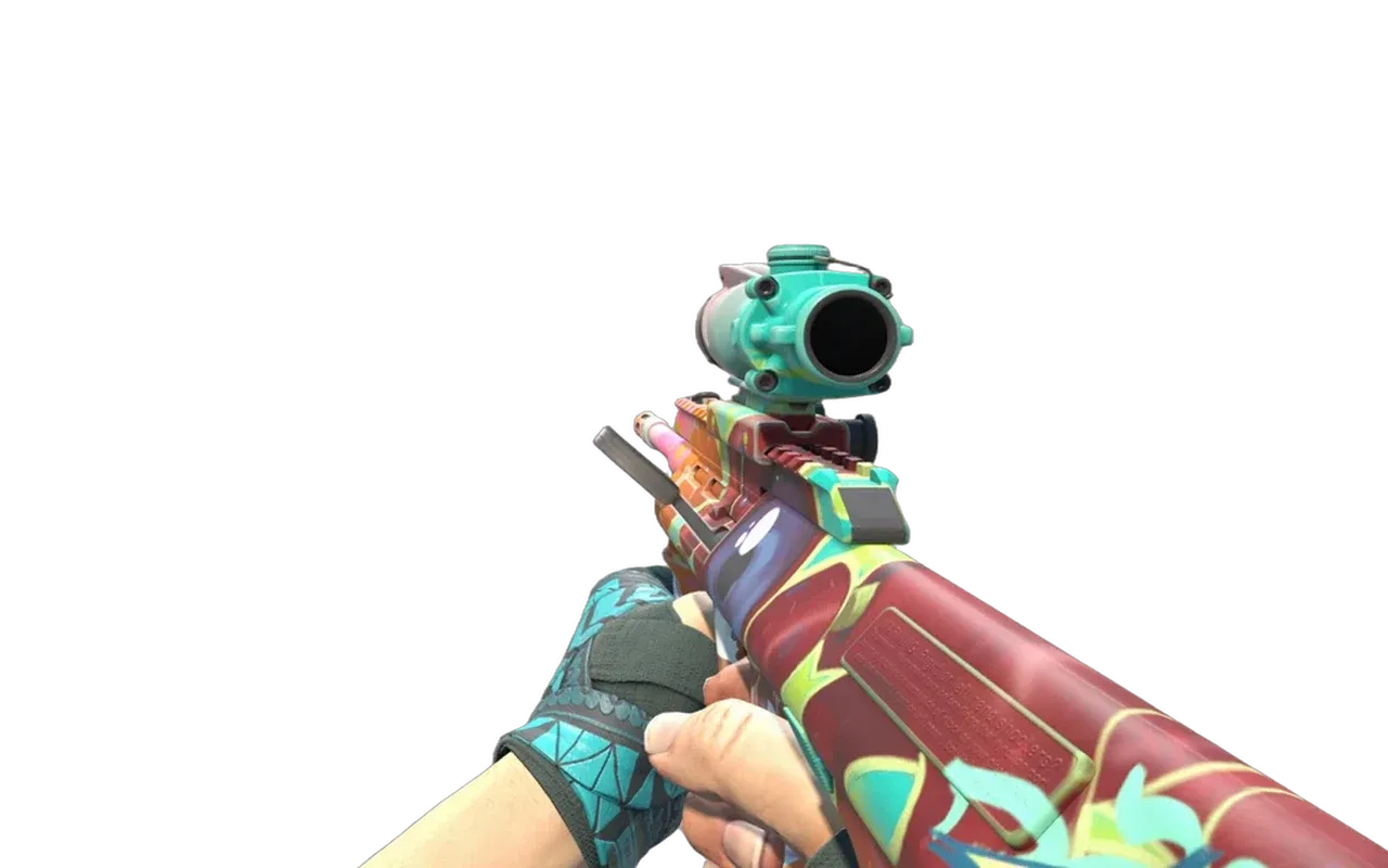 AUG Eye of Zapems with Overprint Hand Wraps CS2 skin combo