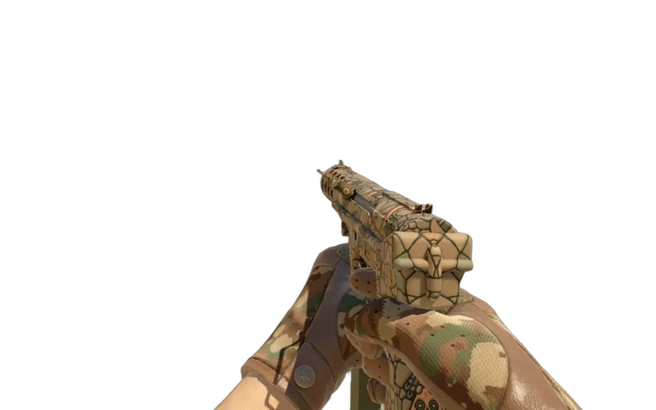 Tec-9 Blast From the Past with Convoy Driver Gloves CS2 skin combo