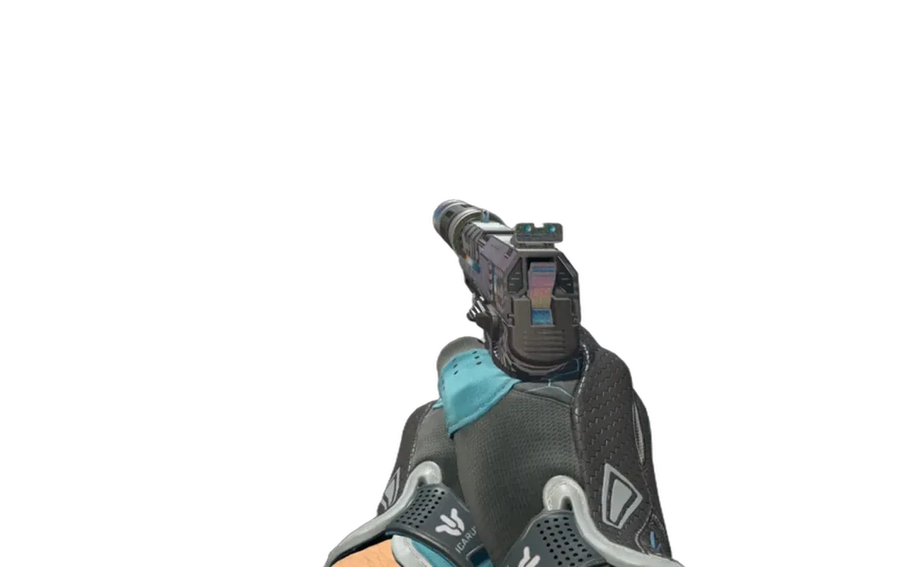 USP-S Spiral Glitch with Superconductor Sport Gloves CS2 skin combo
