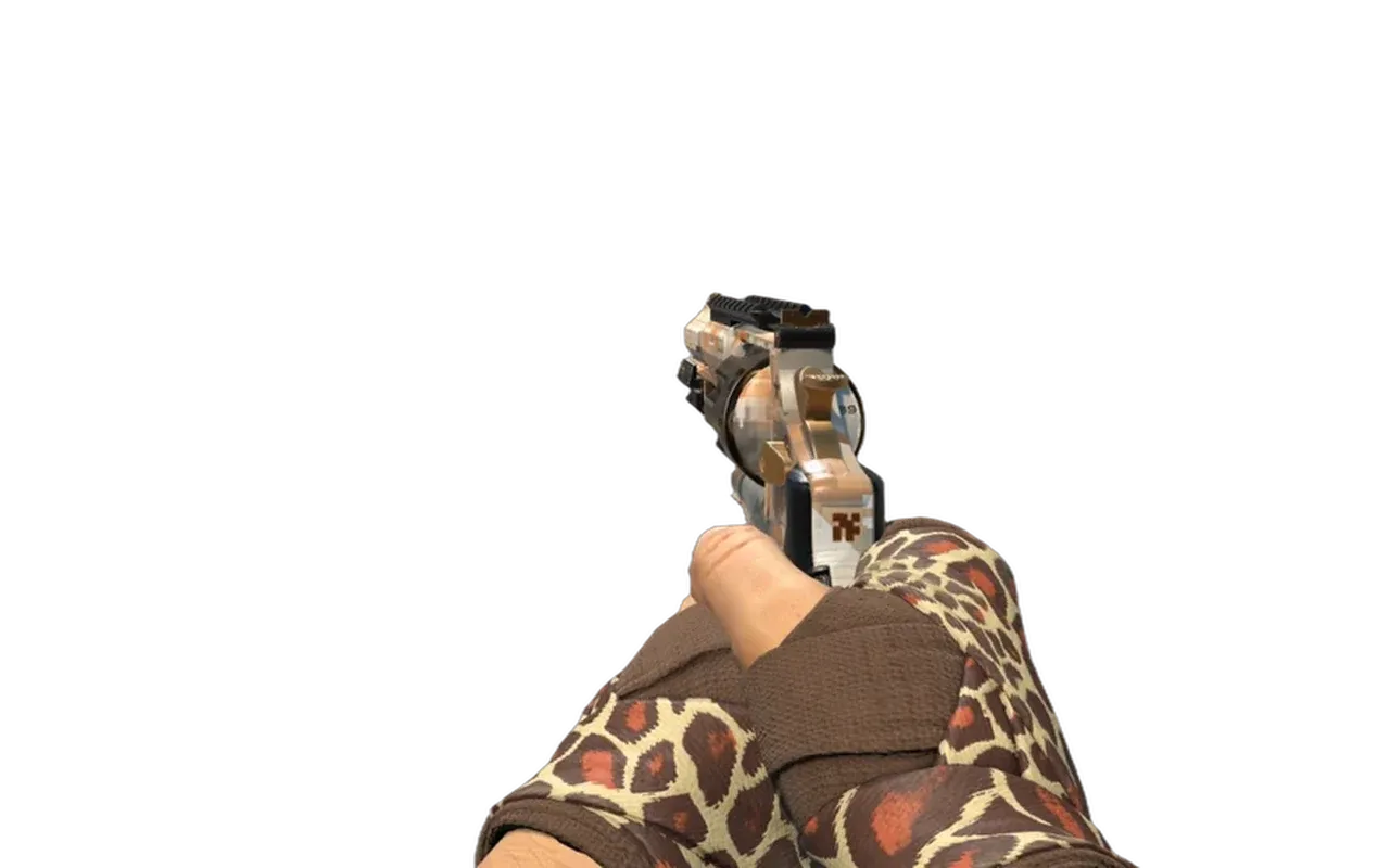 R8 Revolver Monarch with Giraffe Hand Wraps CS2 skin combo