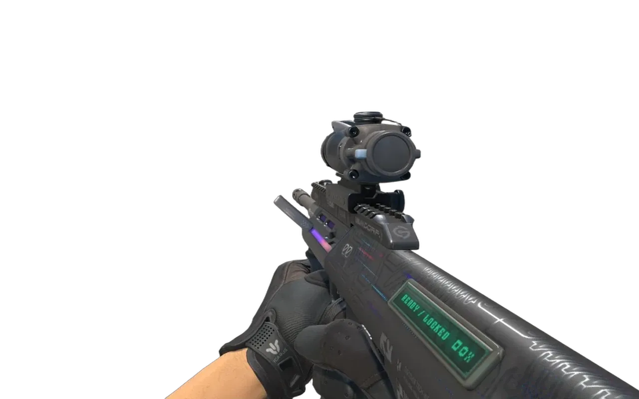 AUG Signal Scanner with Nocts Sport Gloves CS2 skin combo