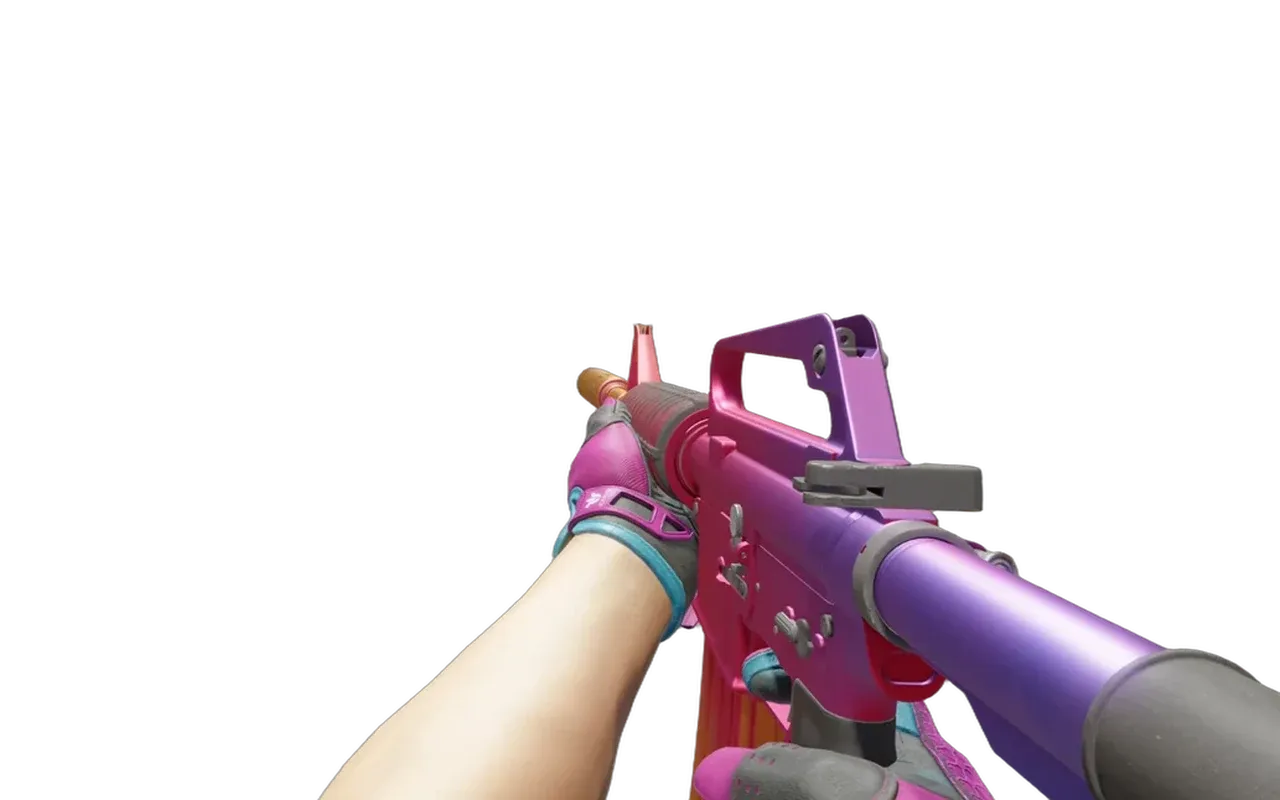 M4A1-S Fade with Vice Sport Gloves CS2 skin combo