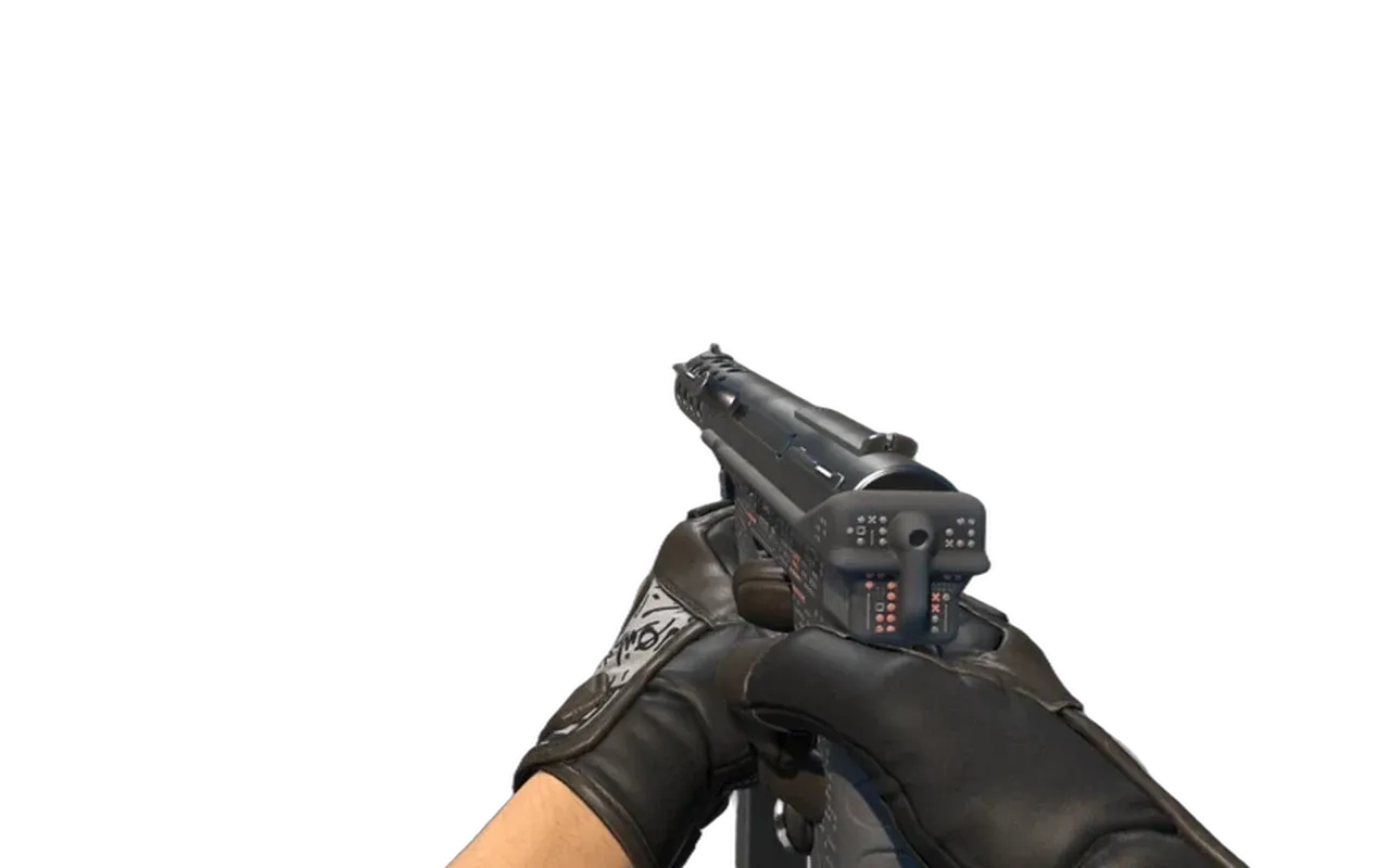 Tec-9 Perimeter with Blackbook Specialist Gloves CS2 skin combo