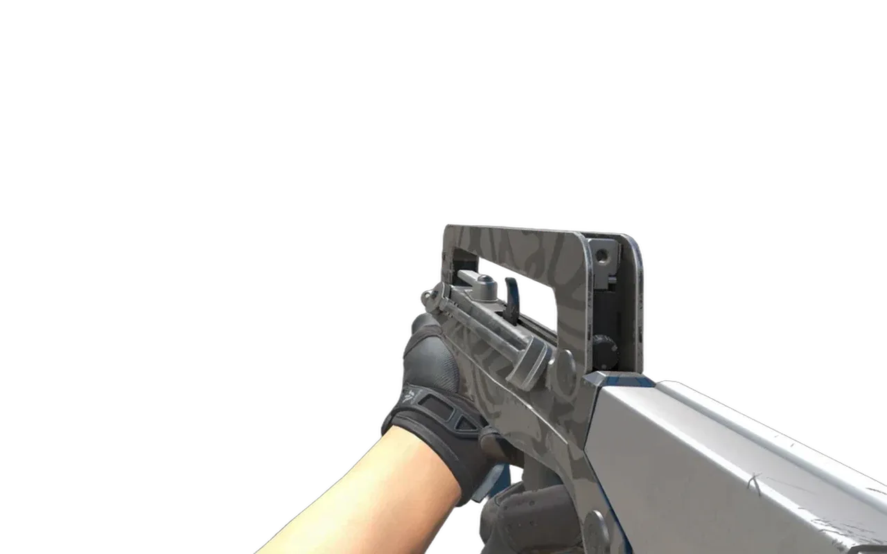 FAMAS Dark Water with Nocts Sport Gloves CS2 skin combo