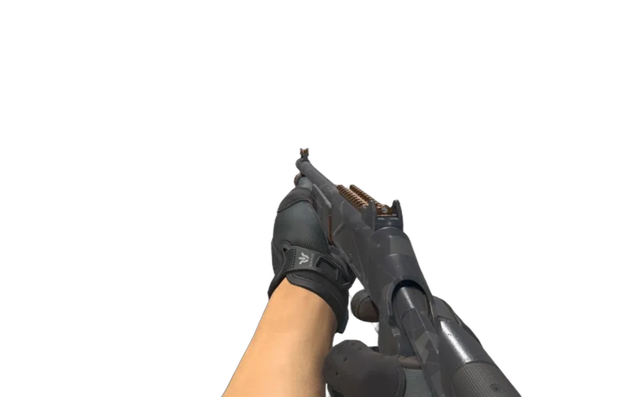 XM1014 Black Site with Nocts Sport Gloves CS2 skin combo