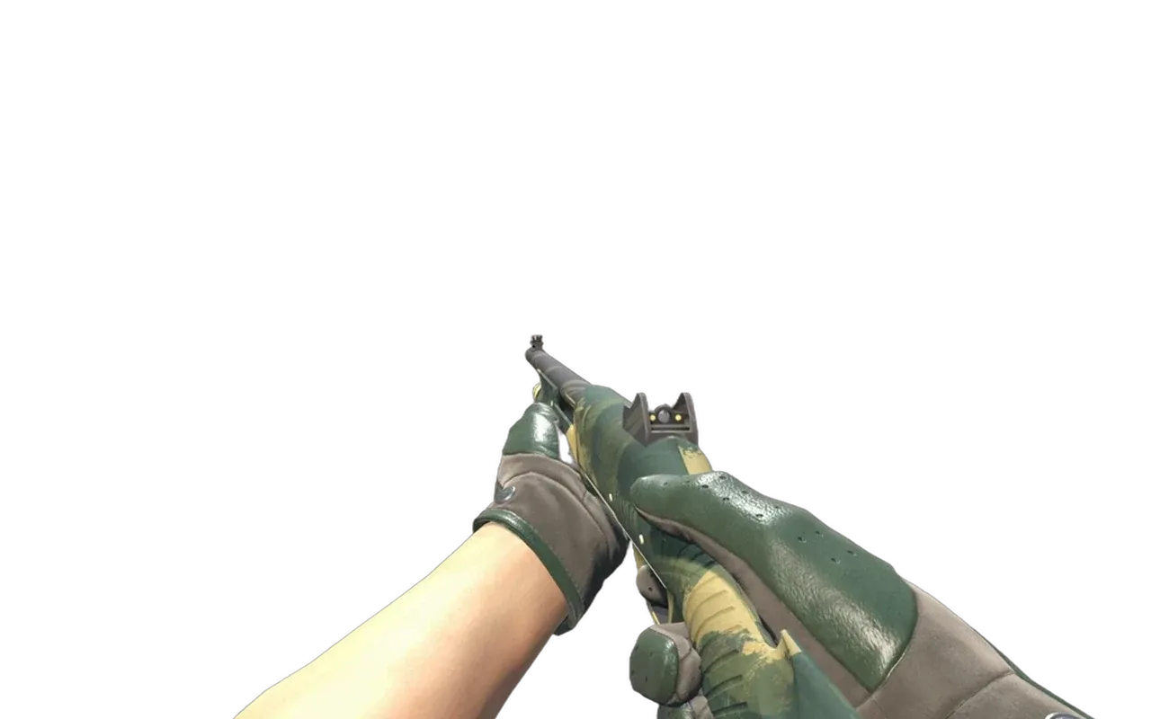 Nova Ranger with Racing Green Driver Gloves CS2 skin combo