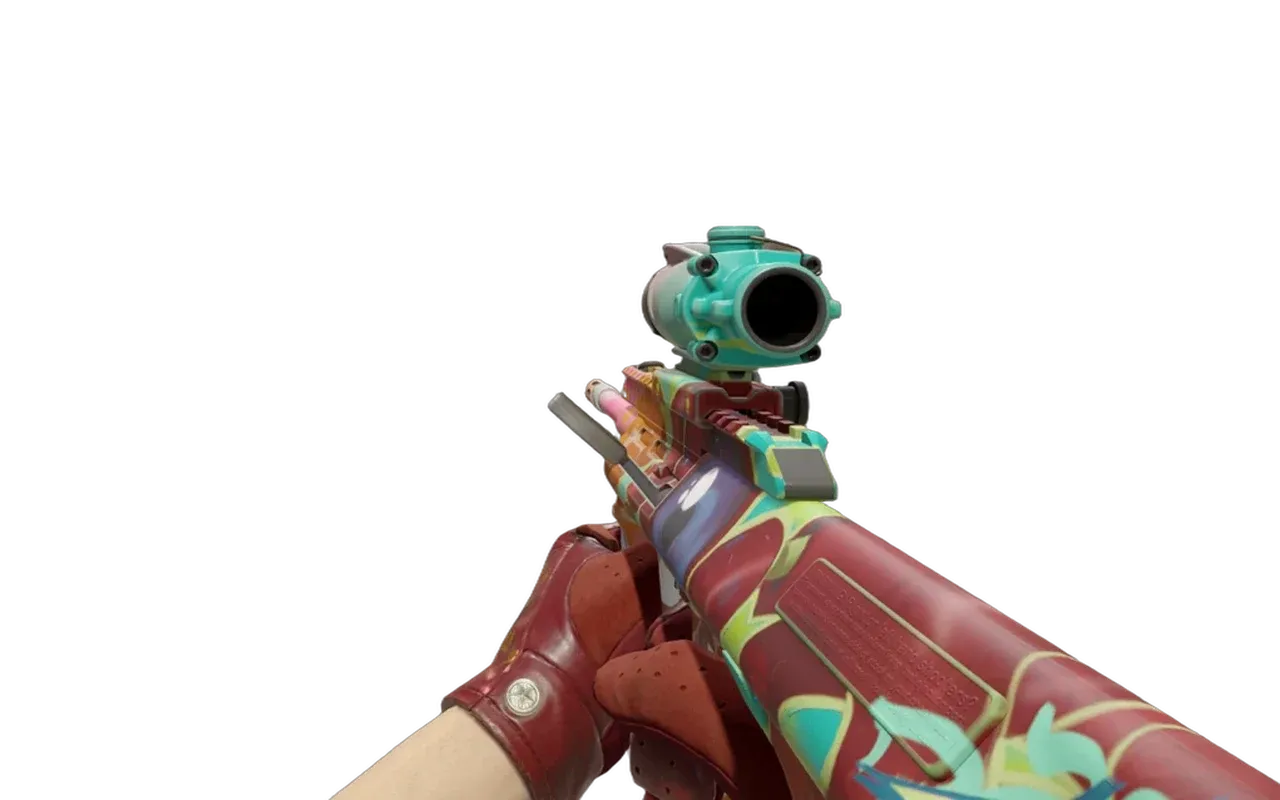 AUG Eye of Zapems with Brocade Crane Driver Gloves CS2 skin combo