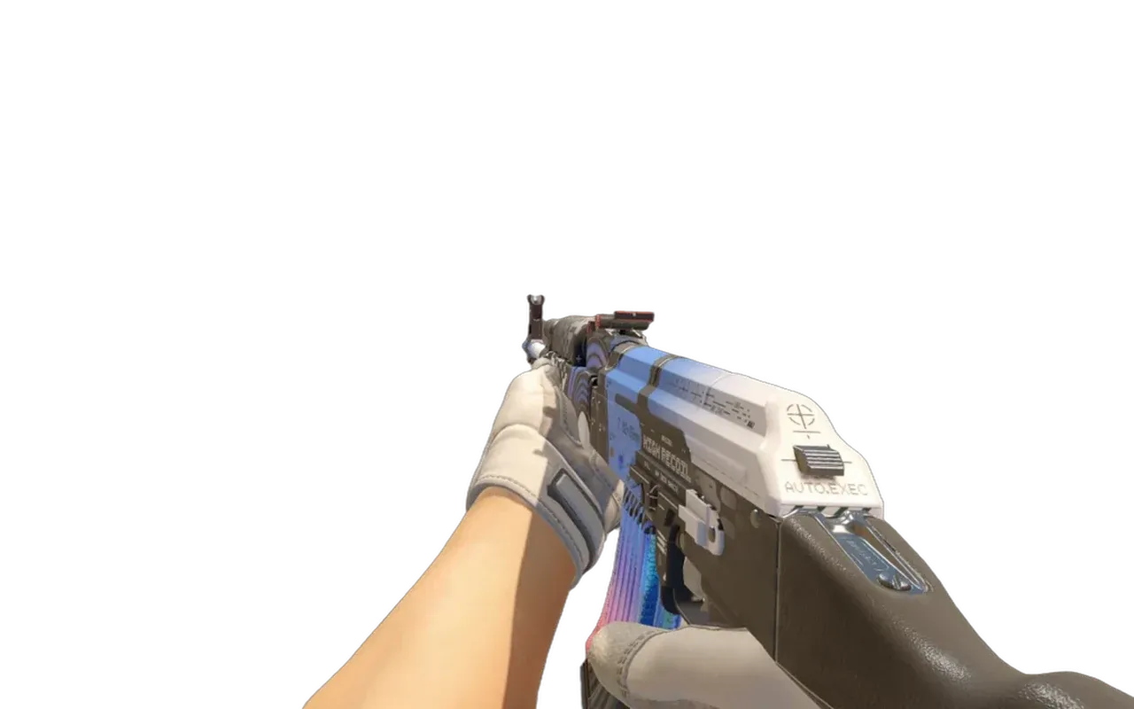 AK-47 AUTOEXEC with Pillow Punchers Specialist Gloves CS2 skin combo