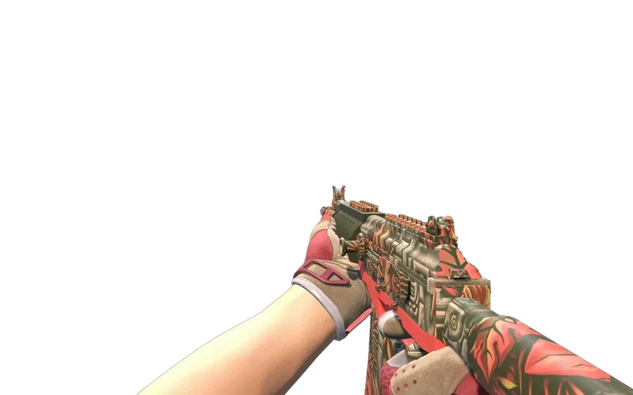 Galil AR Dusk Ruins with Slingshot Sport Gloves CS2 skin combo