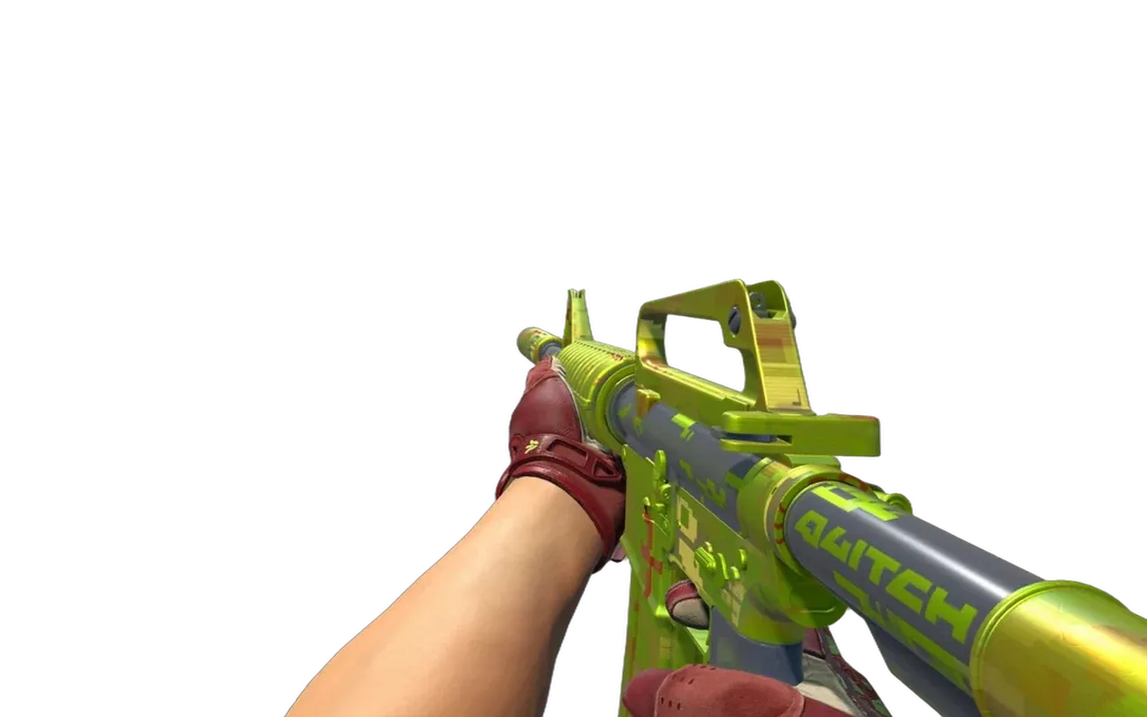 M4A1-S Fatal Glitch with Bronze Morph Sport Gloves CS2 skin combo