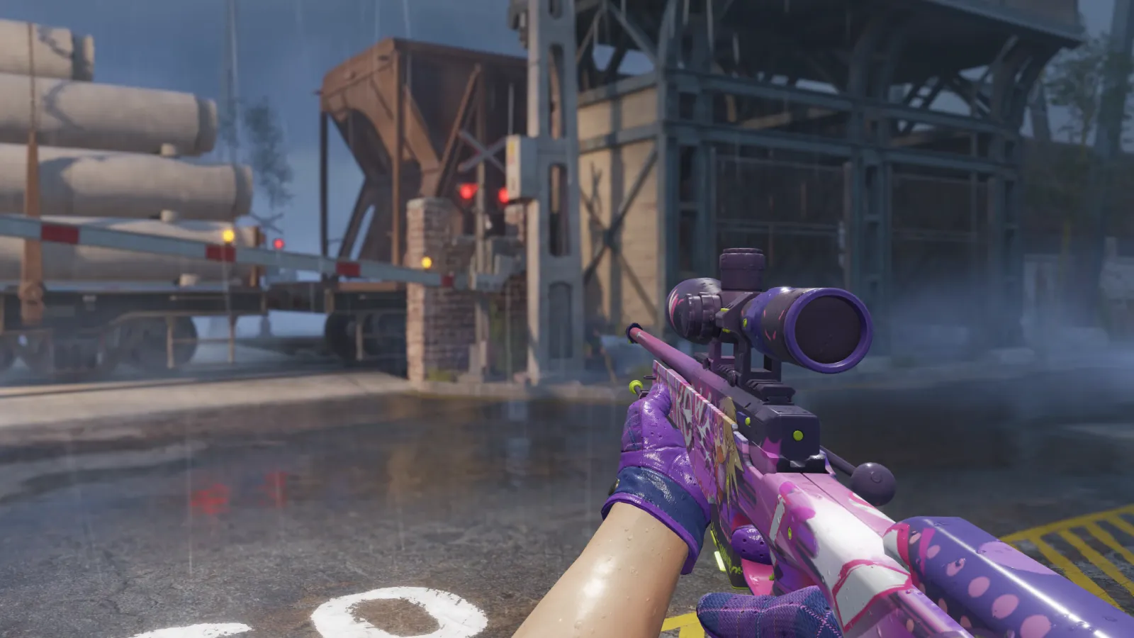 AWP Crakow! with Imperial Plaid Driver Gloves CS2 skin combo