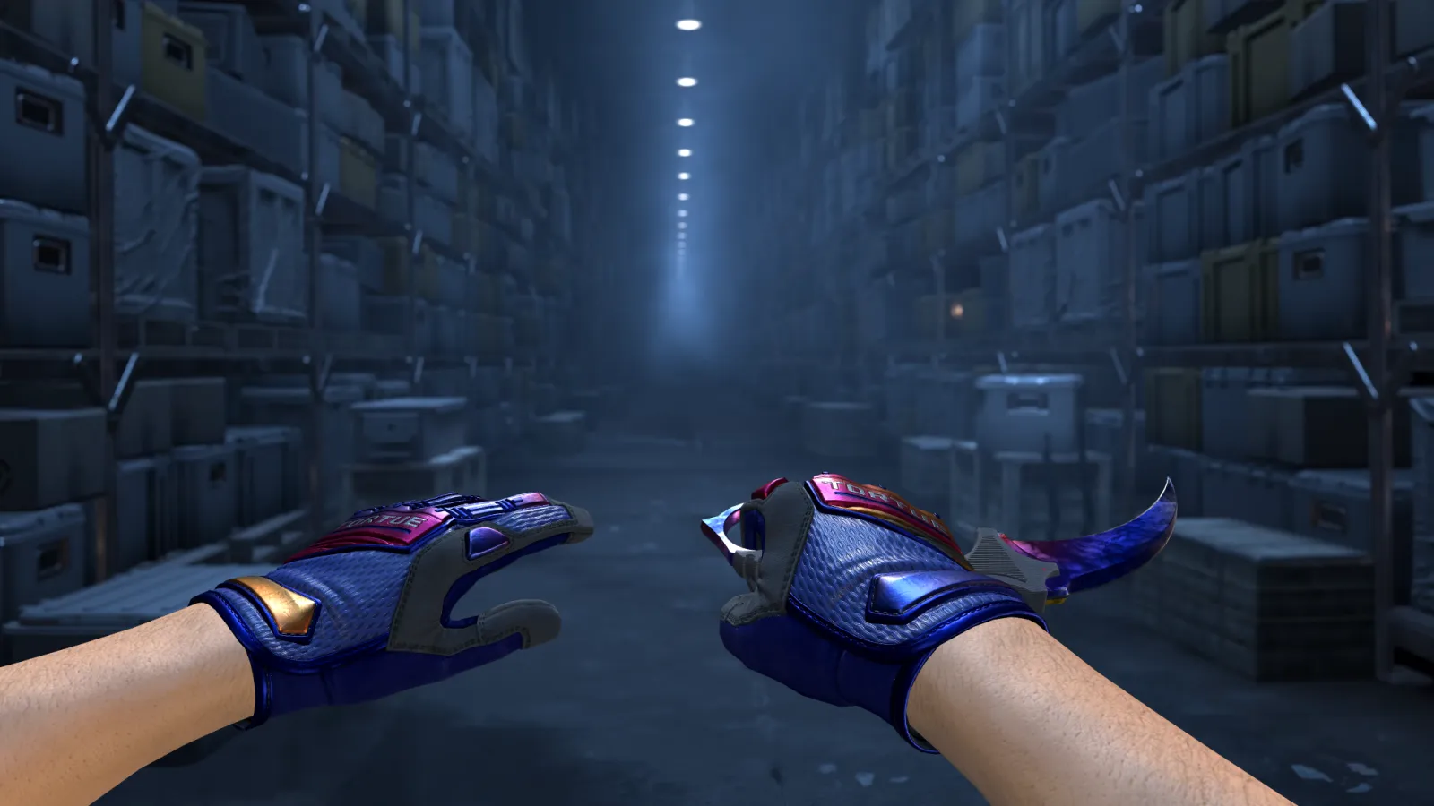 Karambit Marble Fade Specialist Gloves Fade, CS2 skin combo screenshot