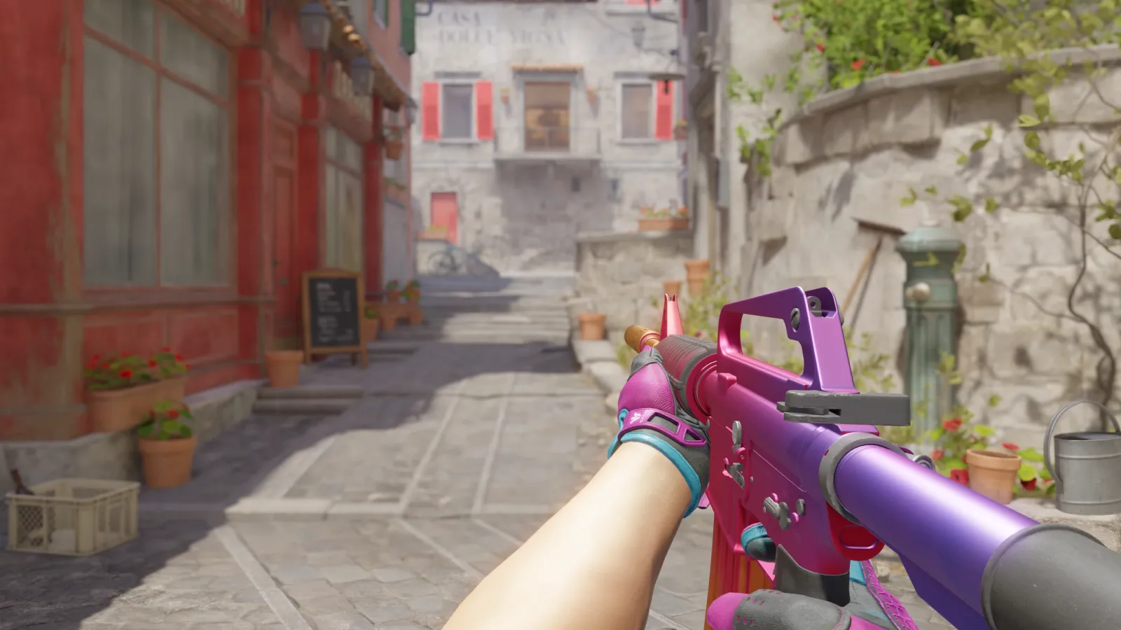 M4A1-S Fade with Vice Sport Gloves CS2 skin combo