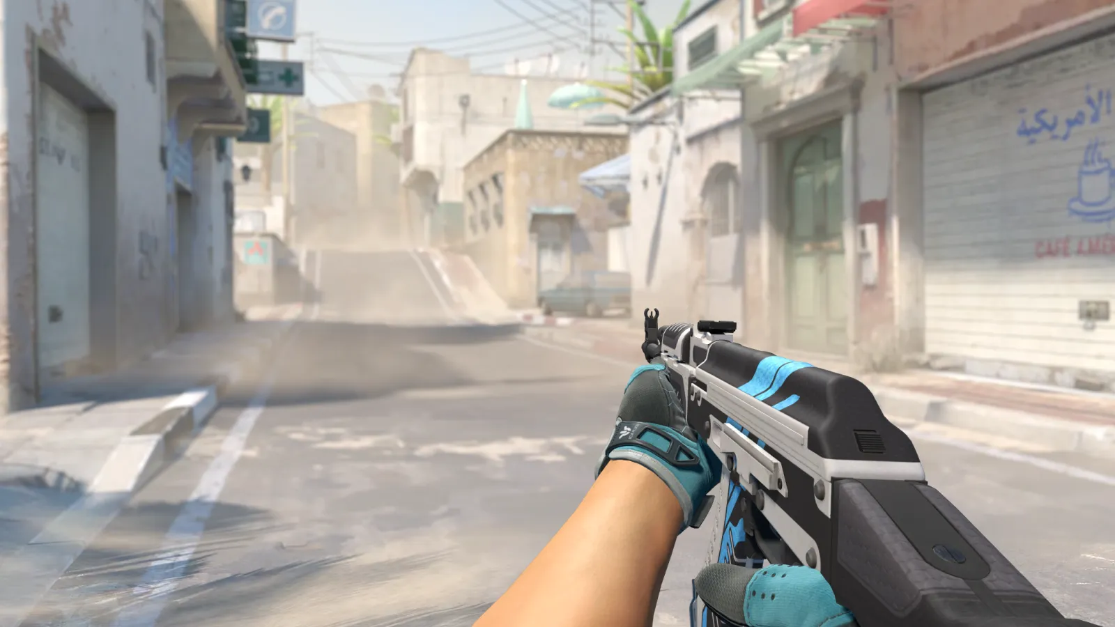 AK-47 Vulcan Superconductor Sport Gloves, CS2 skin combo screenshot