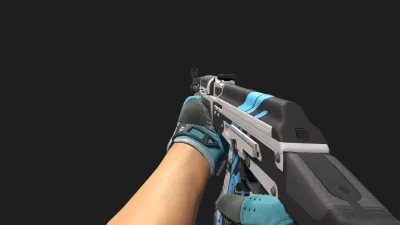 AK-47 Vulcan Superconductor Sport Gloves, CS2 skin combo