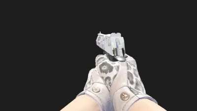 Desert Eagle Printstream Snow Leopard, CS2 skin combo