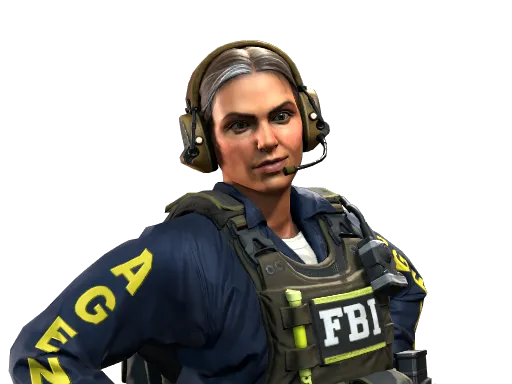 Special Agent Ava, a Master CS2 Counter-Terrorist agent skin