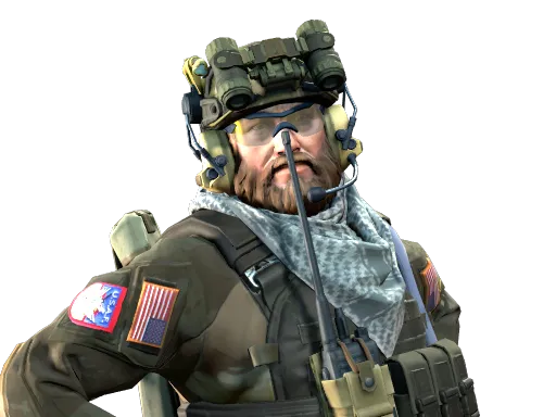 'Two Times' McCoy, CS2 Counter-Terrorist agent skin