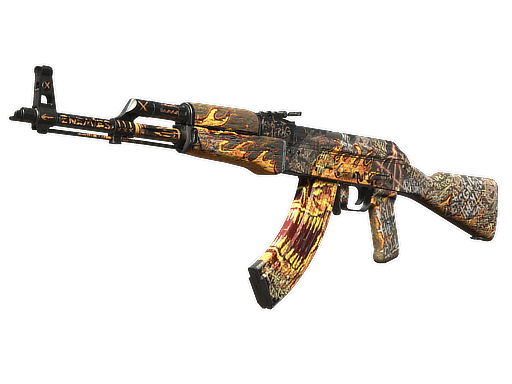 AK-47 | Searing Rage, CS2 AK-47 skin