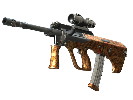 AUG | Flame Jörmungandr, CS2 AUG skin
