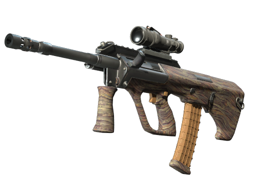 AUG | Spalted Wood, CS2 AUG skin