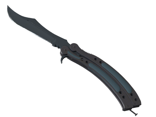 Butterfly Knife | Night, CS2 Butterfly Knife skin