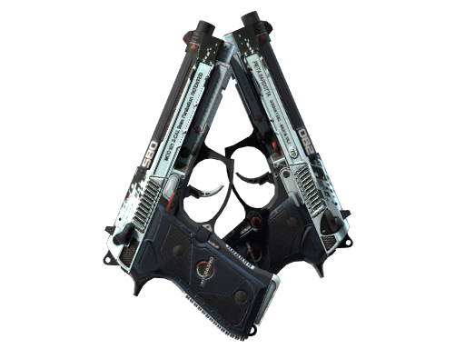 Dual Berettas | Dezastre, CS2 Dual Berettas skin