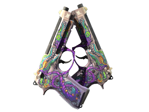 Dual Berettas | Flora Carnivora, CS2 Dual Berettas skin