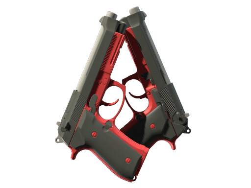 Dual Berettas | Panther, CS2 Dual Berettas skin