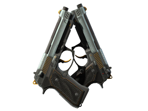 Dual Berettas | Ventilators, CS2 Dual Berettas skin