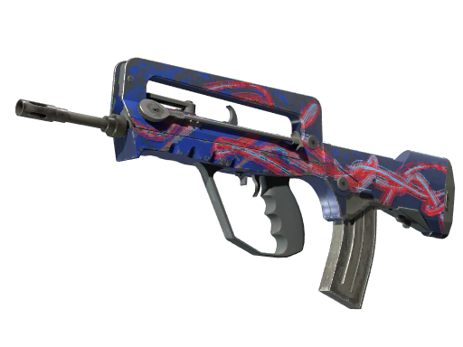 FAMAS | Afterimage, CS2 FAMAS skin