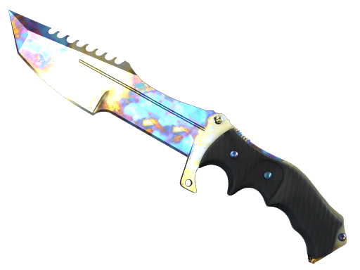 Huntsman Knife | Case Hardened, CS2 Huntsman Knife skin