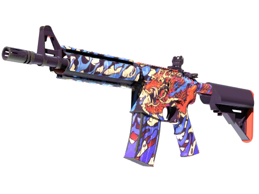 M4A4 | 龍王 (Dragon King), CS2 M4A4 skin