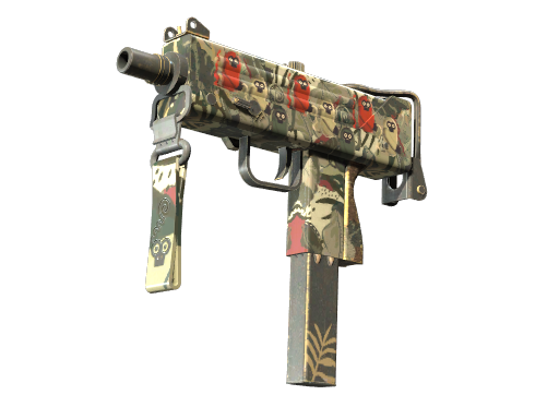 MAC-10 | Monkeyflage, CS2 MAC-10 skin