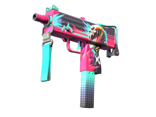 MAC-10 | Neon Rider, CS2 MAC-10 skin