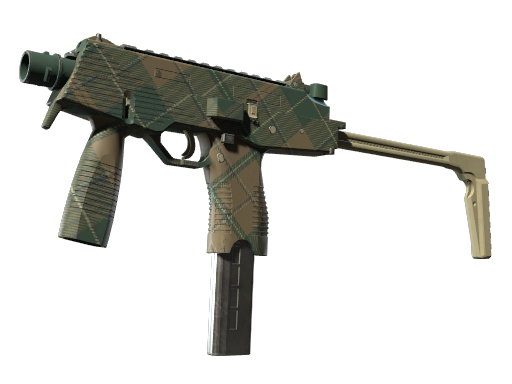 MP9 | Green Plaid, CS2 MP9 skin