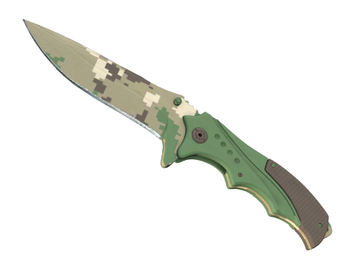 Nomad Knife | Forest DDPAT, CS2 Nomad Knife skin