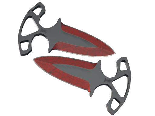 Shadow Daggers | Crimson Web, CS2 Shadow Daggers skin