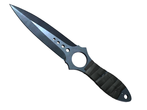 Skeleton Knife | Blue Steel, CS2 Skeleton Knife skin
