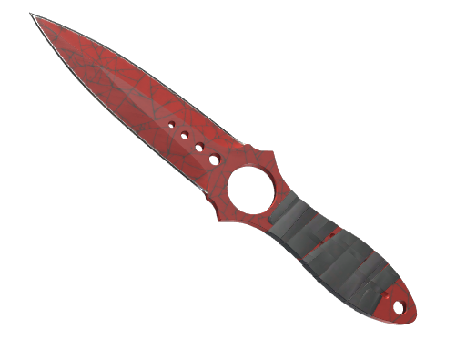 Skeleton Knife | Crimson Web, CS2 Skeleton Knife skin