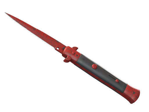 Stiletto Knife | Crimson Web, CS2 Stiletto Knife skin